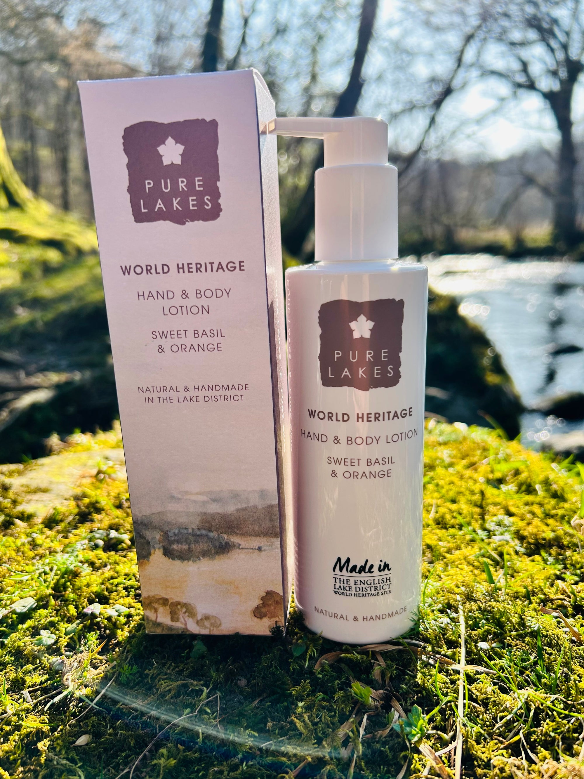 Sweet Basil and Orange Hand and Body Lotion