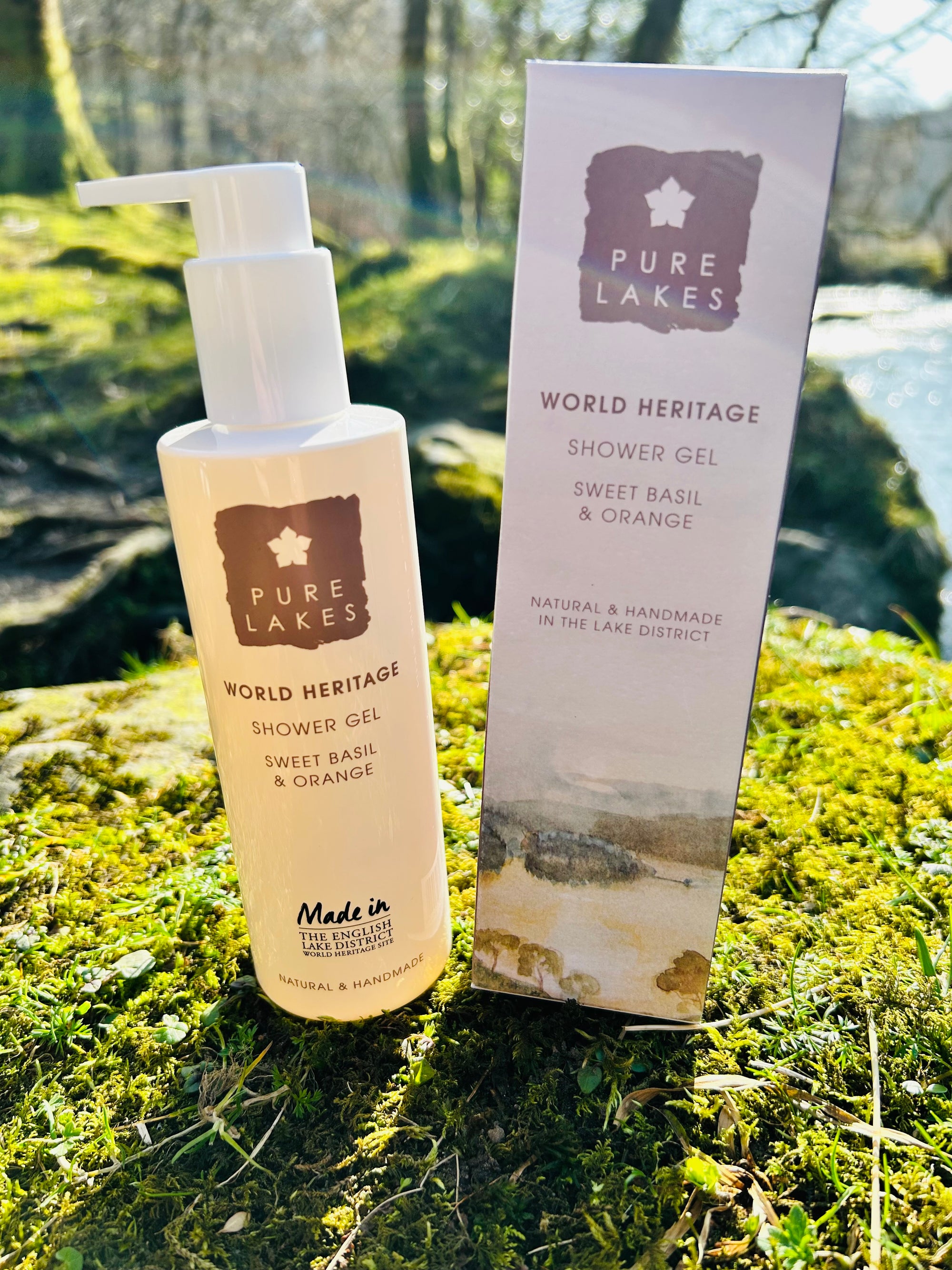 Sweet Basil and Orange Shower Gel